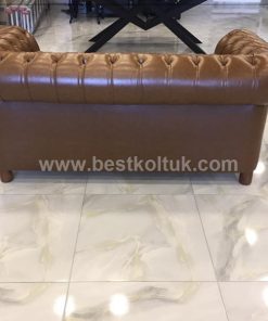 Suni Deri Chester Koltuk