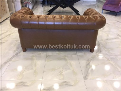 Suni Deri Chester Koltuk